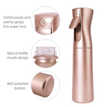 Load image into Gallery viewer, 200/300ml Continuous Spray Bottles Hairdressing Pressure Sprinkling Bottle Barber Beauty Refill Atomizer Container
